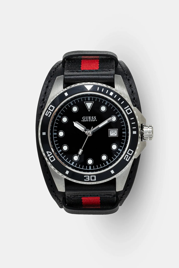Guess zegarek czarny W1051G1