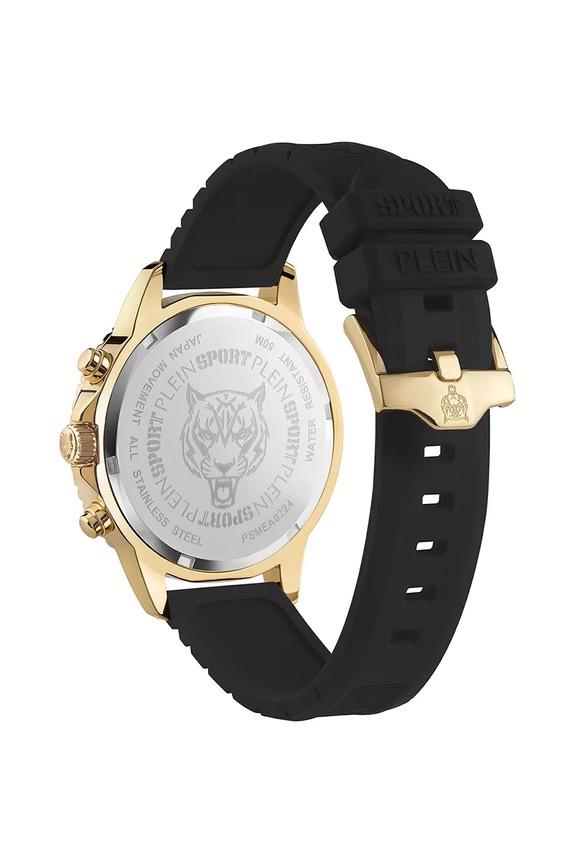 Doplňky Hodinky PLEIN SPORT Glam Chrono PSMEA0224 černá