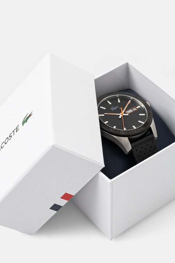 Lacoste zegarek czarny 2010982