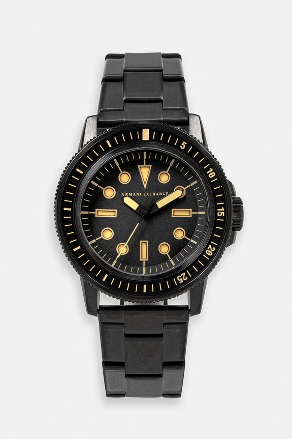 Часовник Armani Exchange черен AX1855