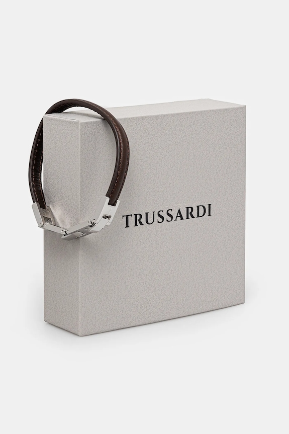 Accesorii Trussardi bratara TJAXV21 maro
