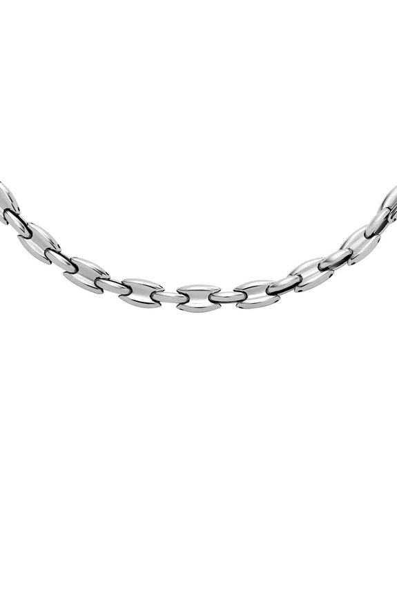 Κολιέ Diesel CHAIN NECKLACE ασημί DX1582040