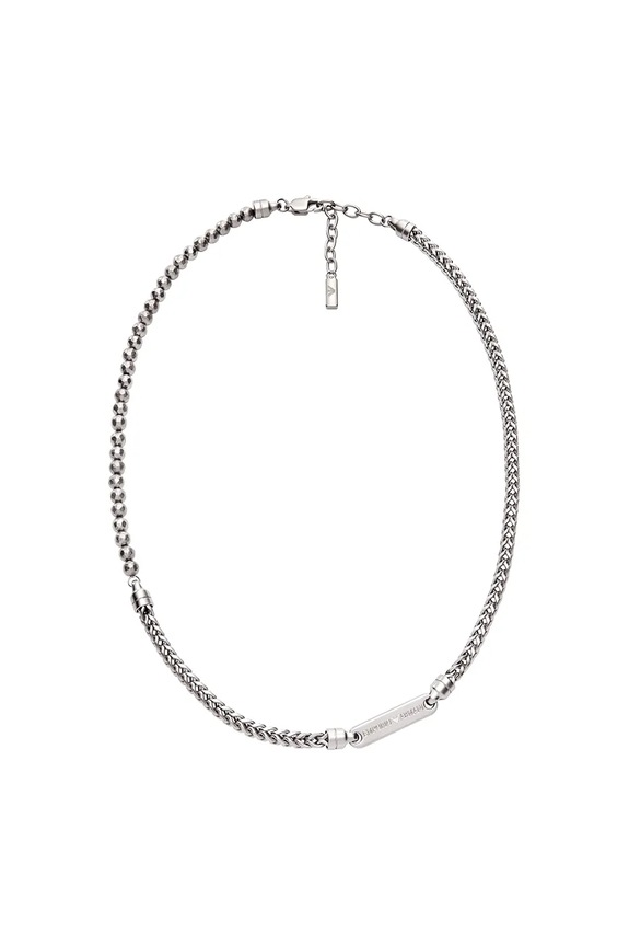 Emporio Armani naszyjnik ICONIC TREND EGS3182040 srebrny AA00