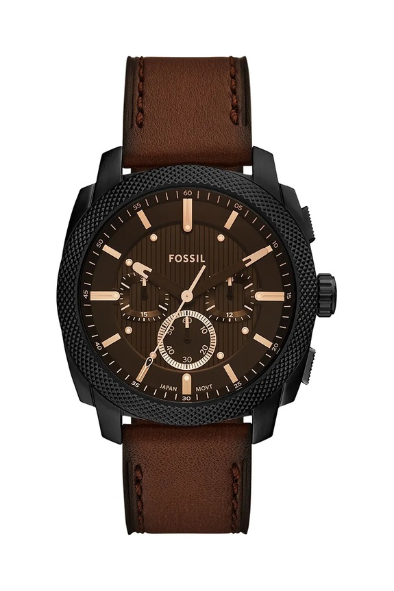 Fossil zegarek MACHINE brązowy FS6101