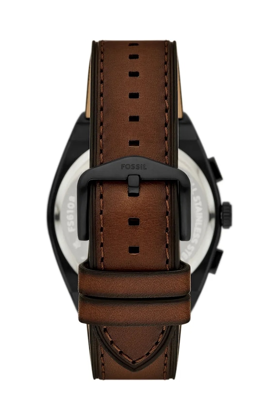 Ρολόι Fossil EVERETT FS6108 καφέ AA00