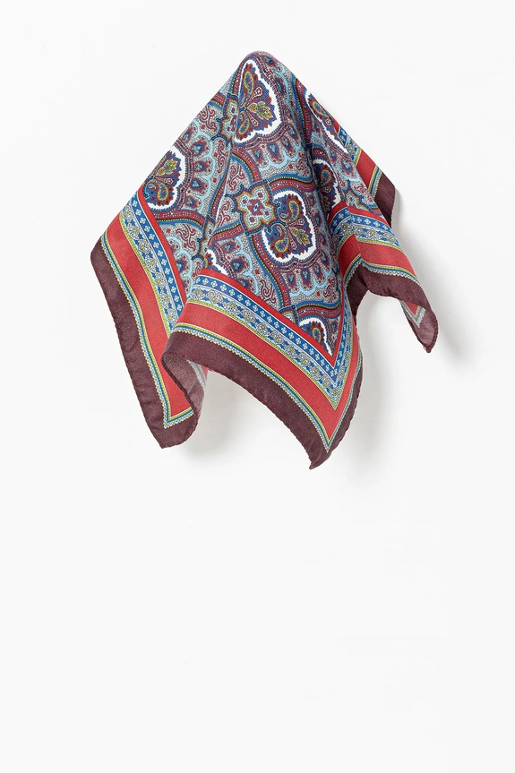 Eton selyem zsebkendő piros A00031567.NOS