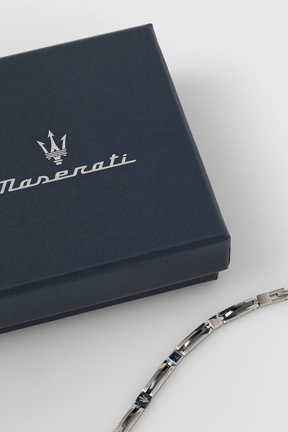 Doplnky Náramok Maserati CERAMIC JM223ATZ20 strieborná