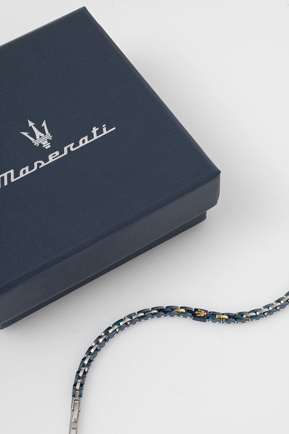 Kiegészítők Maserati karperec CERAMIC JM420ATI01 sötétkék