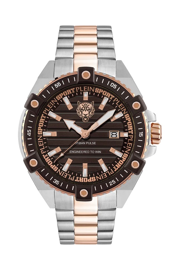 PLEIN SPORT zegarek URBAN PULSE srebrny PSFDA0924