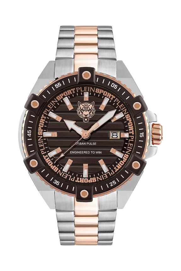 PLEIN SPORT zegarek URBAN PULSE srebrny PSFDA0924