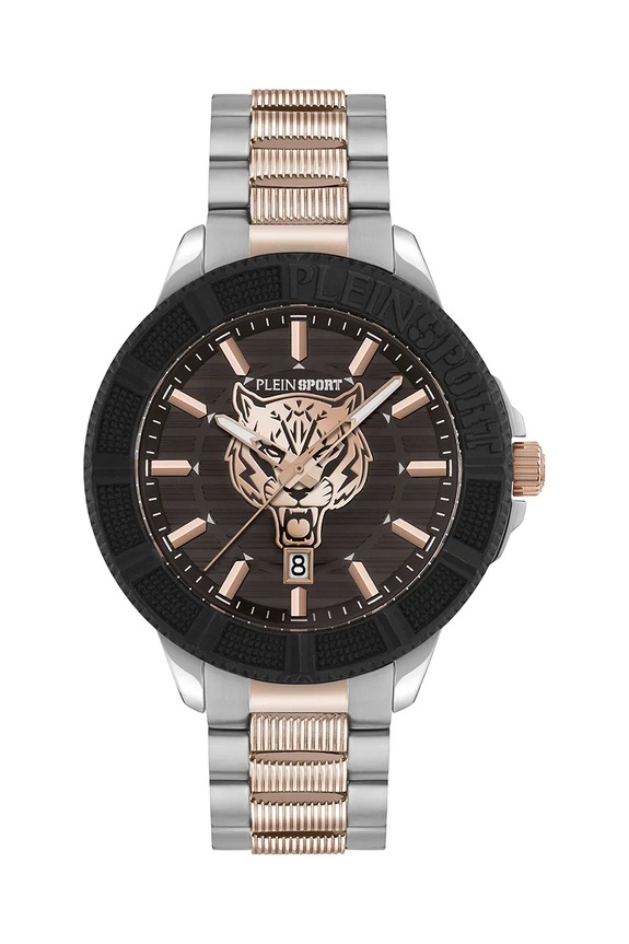 PLEIN SPORT zegarek CITY RUSH srebrny PSAEA0924