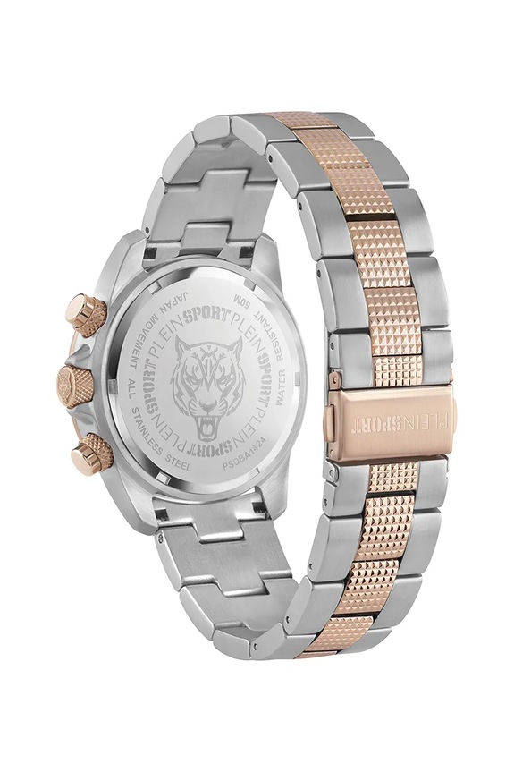 Akcesoria PLEIN SPORT zegarek HURRICANE PSDBA1424 srebrny