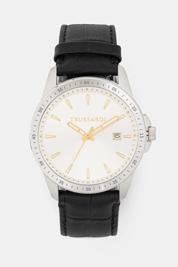 Trussardi ceas T-HAWK argintiu R2451153003