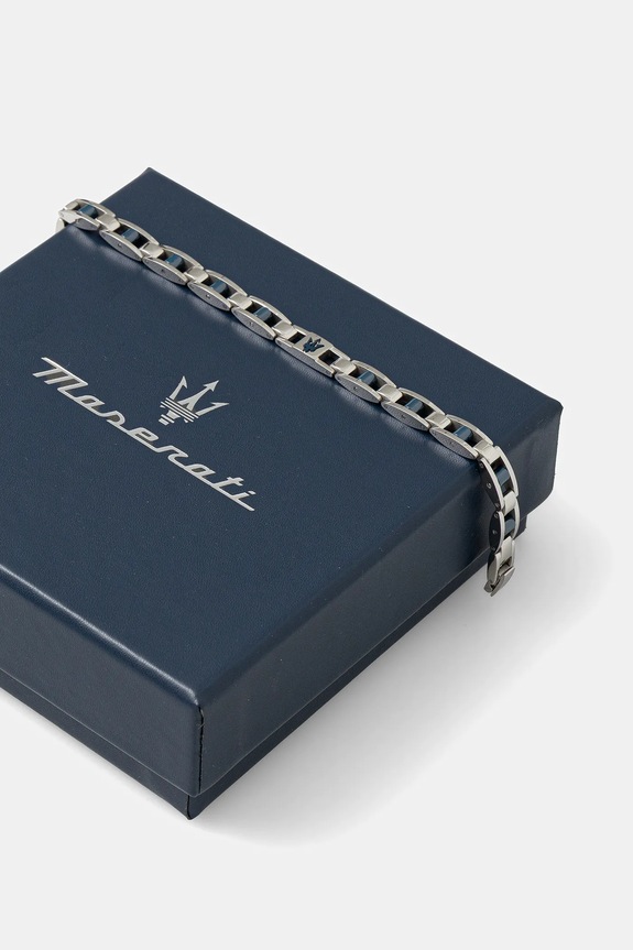 Accesorii Maserati brățară CERAMIC JM225ATZ59 argintiu