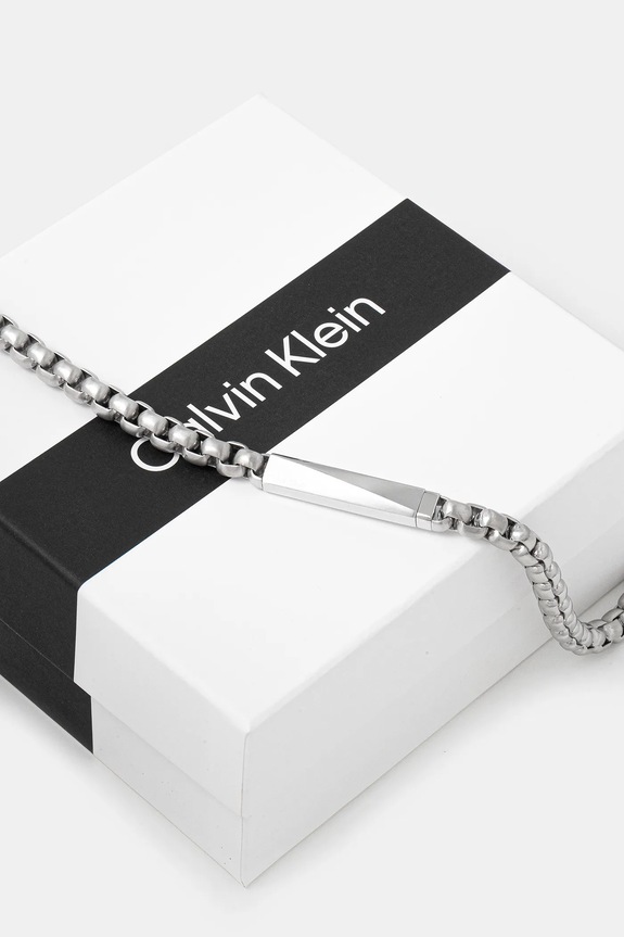 Dodaci Ogrlica Calvin Klein 35100054 srebrna