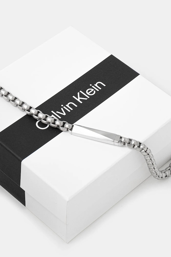 Dodaci Ogrlica Calvin Klein 35100054 srebrna