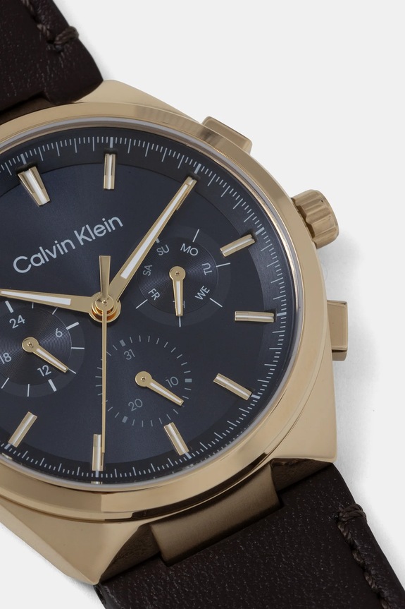 Ρολόι Calvin Klein 25200445 καφέ AA00