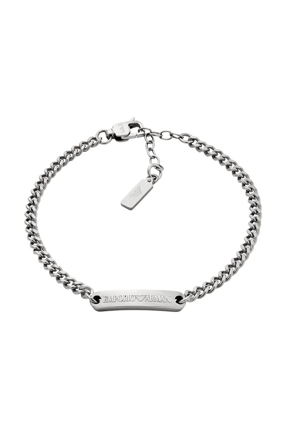 Emporio Armani bransoletka Gift Box srebrny EGS3189040