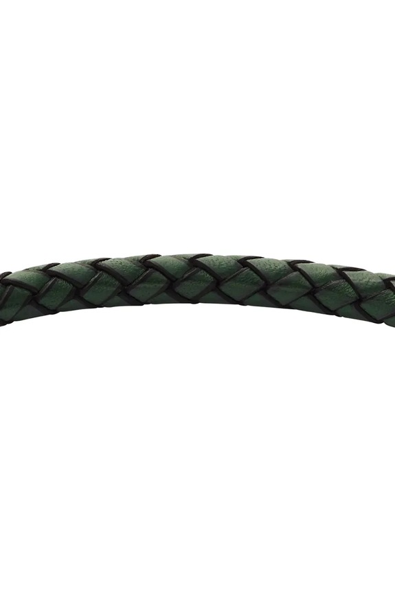 Akcesoria Fossil bransoletka skórzana JF04919040 srebrny