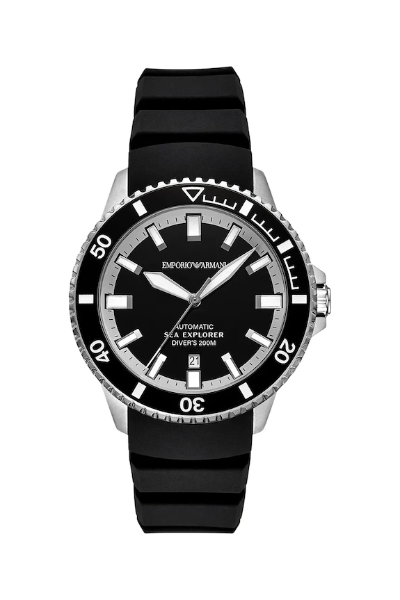 Hodinky Emporio Armani čierna AR60086