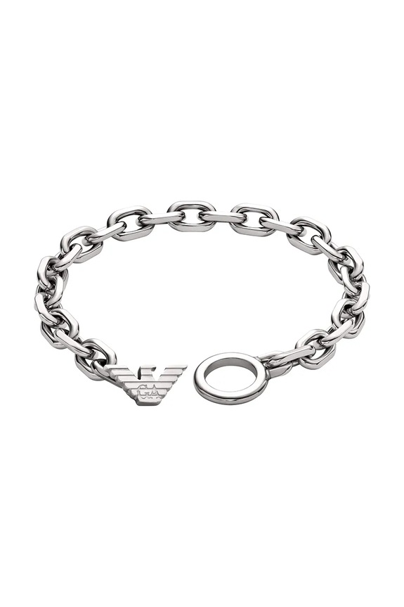 Emporio Armani bransoletka EGS3236040 srebrny AA00