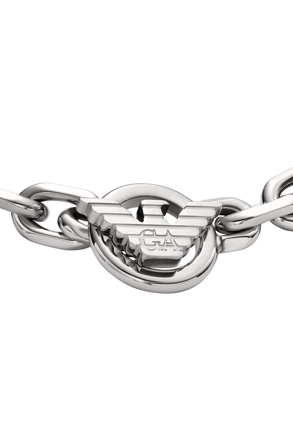 Akcesoria Emporio Armani bransoletka EGS3236040 srebrny
