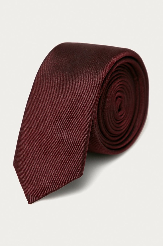 Selected Homme - Krawat bordowy 16051462