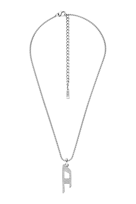 Diesel colier Gift Box argintiu DX1624040