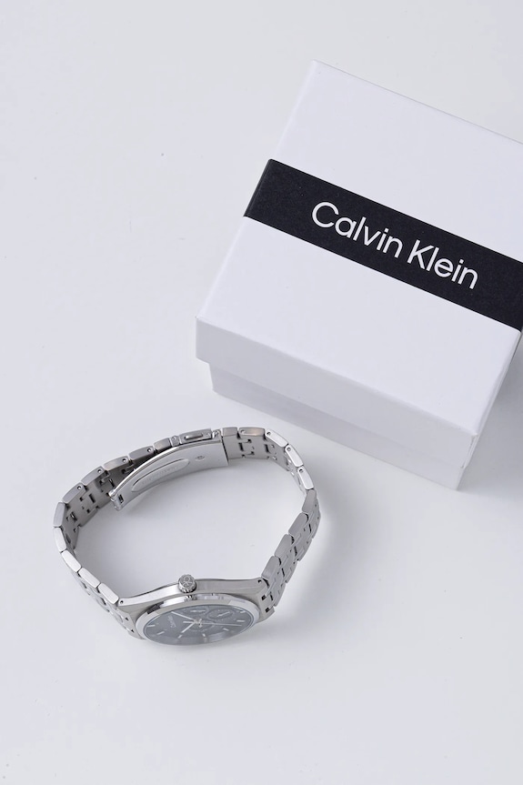 Akcesoria Calvin Klein zegarek 25200521 srebrny