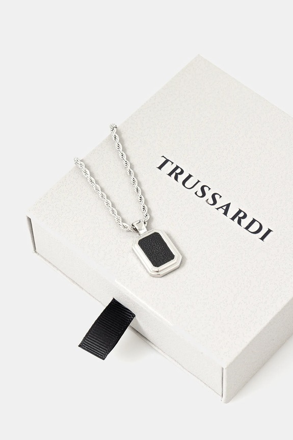 Akcesoria Trussardi naszyjnik TJAXZ15 srebrny