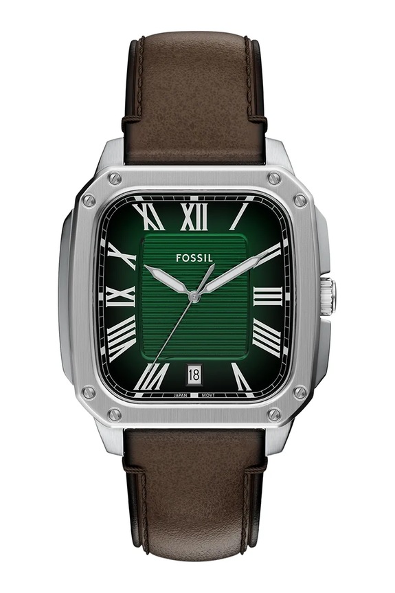 Fossil zegarek srebrny FS6150