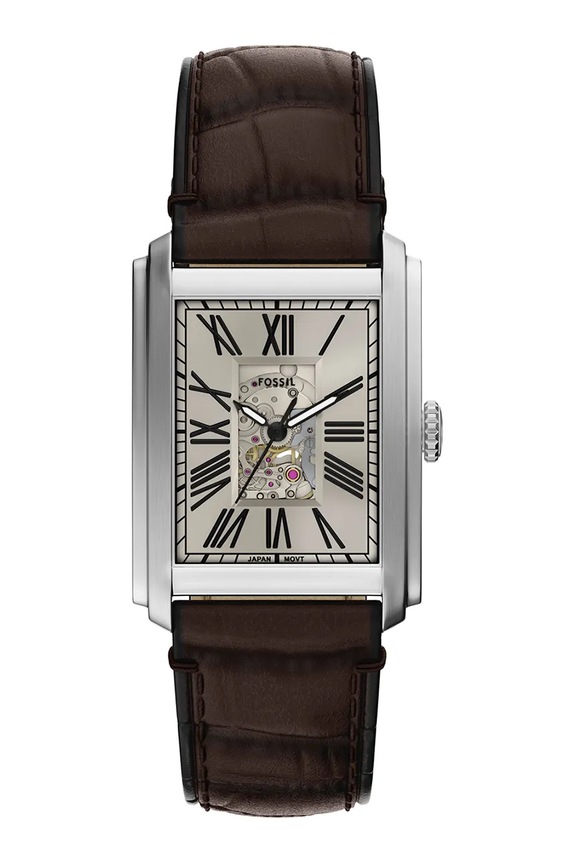 Fossil zegarek srebrny ME3272