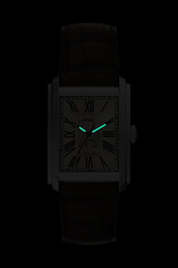 Fossil zegarek srebrny ME3272