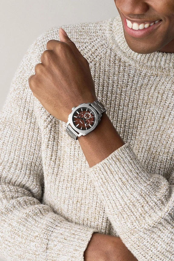 Fossil zegarek FS6144 srebrny