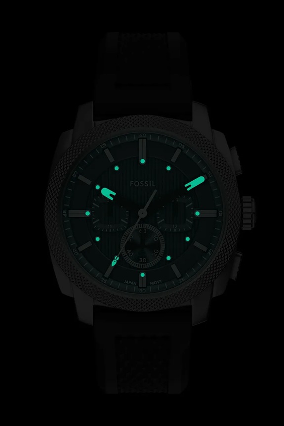 Ρολόι και βραχιόλι Fossil μαύρο FS6145SET