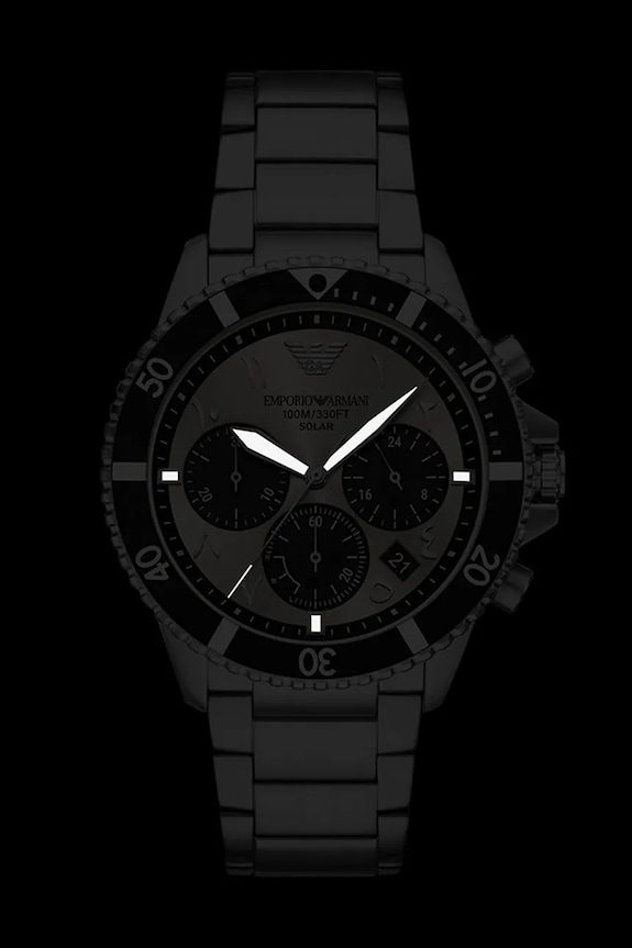 Emporio Armani zegarek AR11722 srebrny