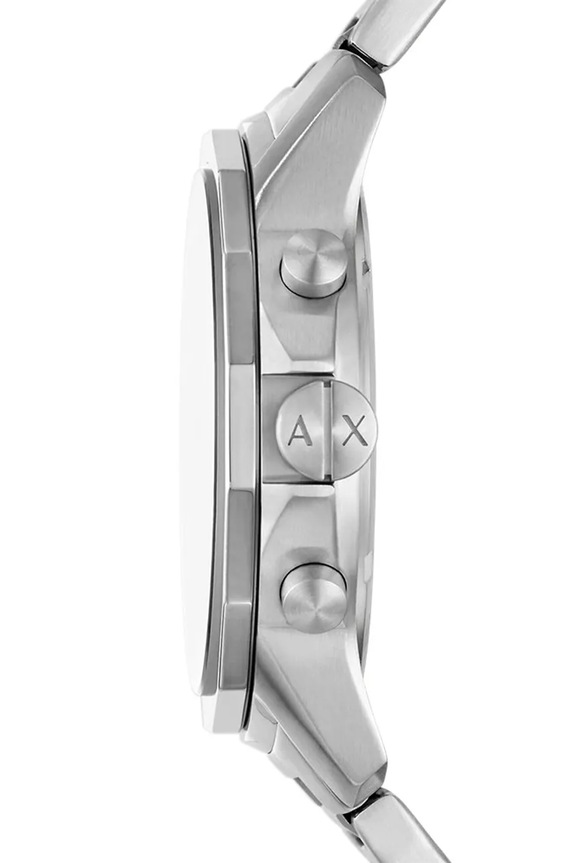 Armani Exchange zegarek i bransoletka srebrny AX7176SET