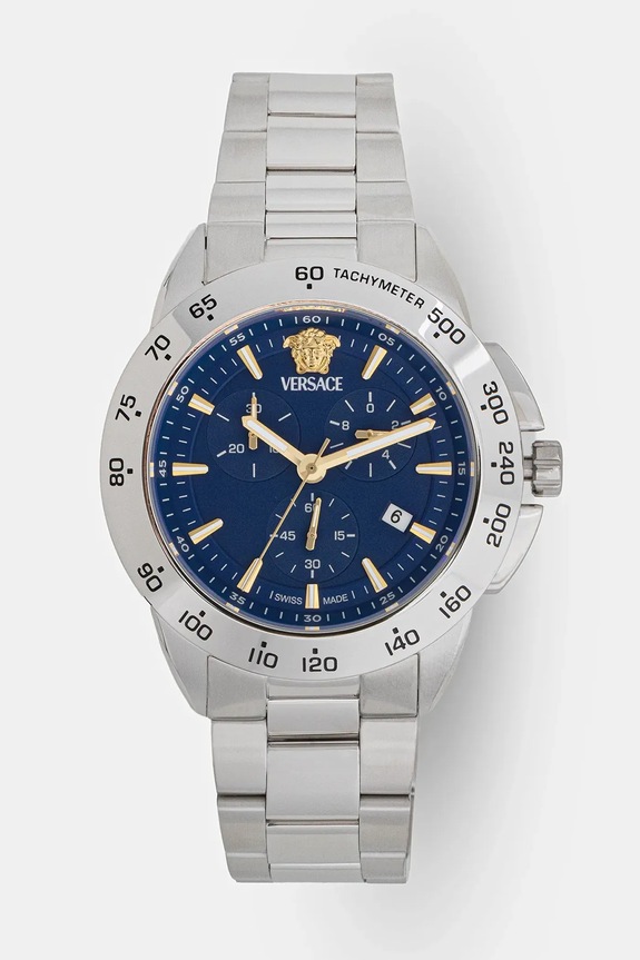 Versace zegarek srebrny VEKIA0425