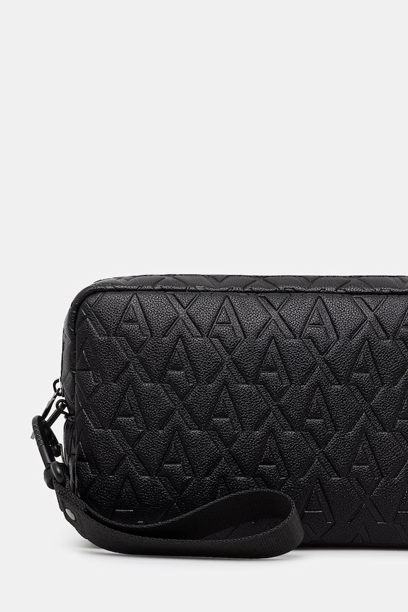 Doplnky Armani Exchange pánska kozmetická taška XM001272.AF12133.NOS čierna