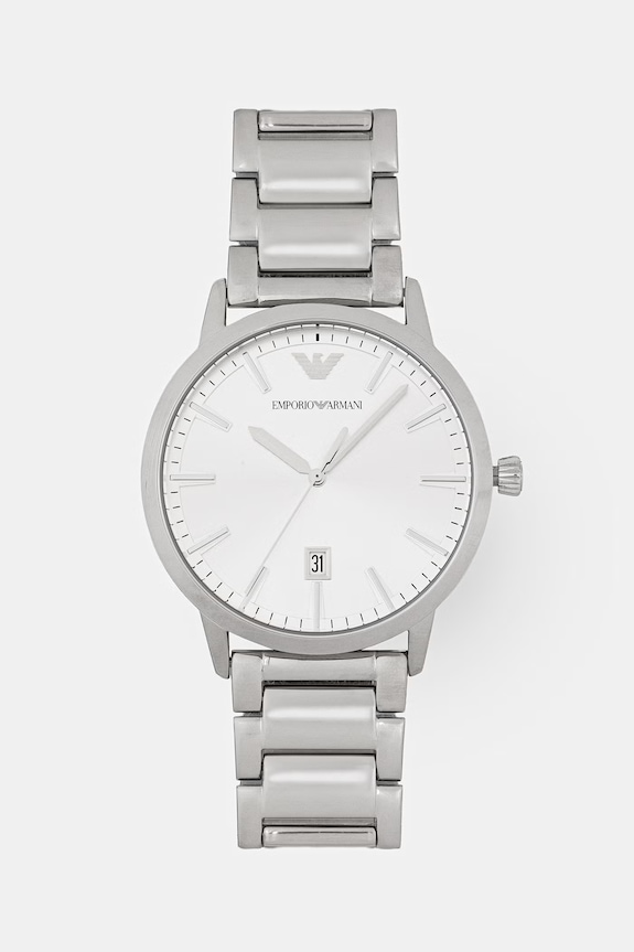 Emporio Armani hodinky pánske strieborná AR11730