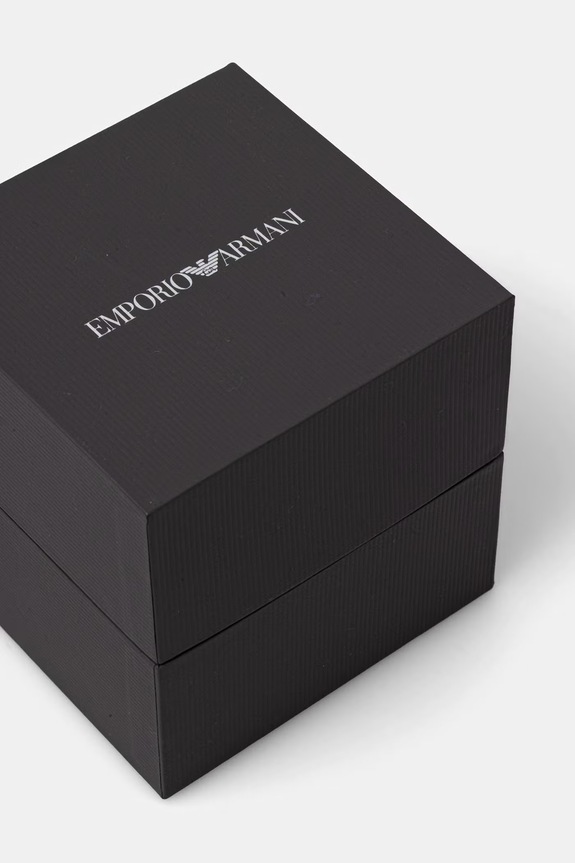 Emporio Armani hodinky pánske strieborná AR11730
