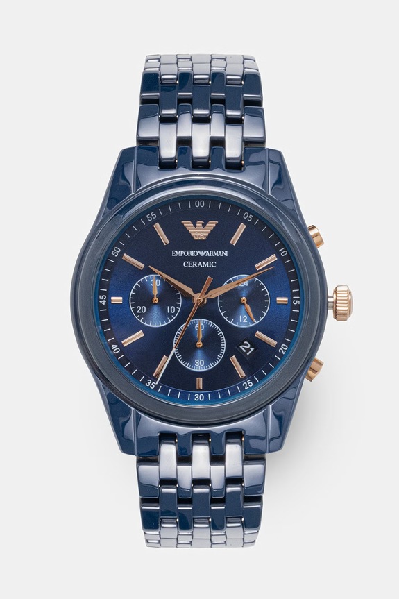 Emporio Armani zegarek męski granatowy AR70016