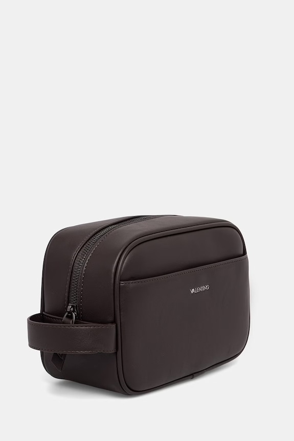 Valentino Bags trusă cosmetică pentru bărbați, cu imitație de piele HORIZON VBE8UT664 maro AA00