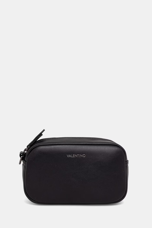 Valentino Bags trusă cosmetică pentru bărbați, cu imitație de piele HORIZON negru VBE8UT669