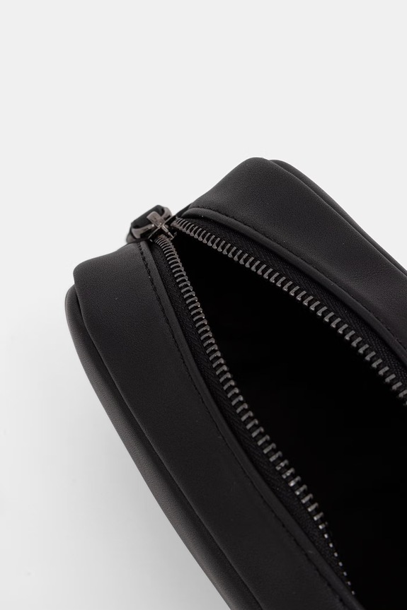 Valentino Bags trusă cosmetică pentru bărbați, cu imitație de piele HORIZON VBE8UT669 negru