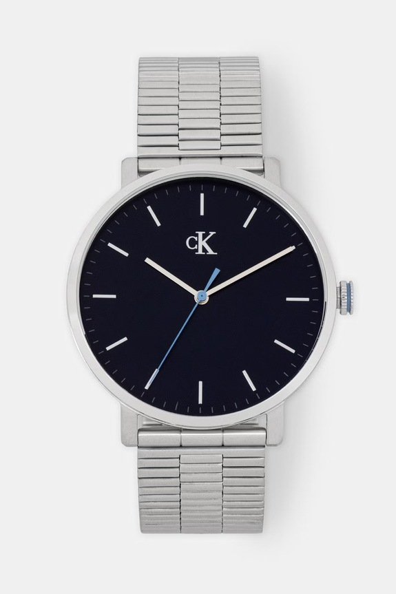 Calvin Klein ceas de pentru bărbați argintiu 25200548