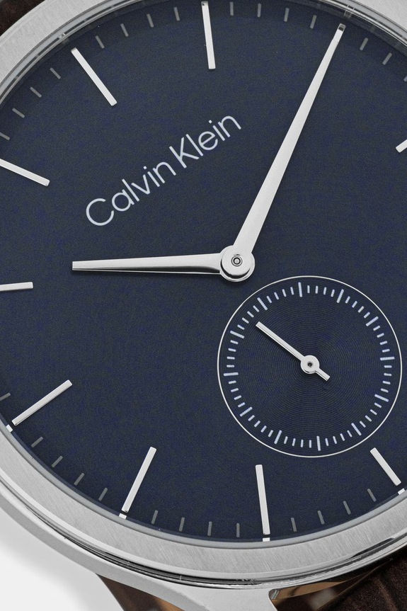 Calvin Klein hodinky pánske 25200552 hnedá AA00