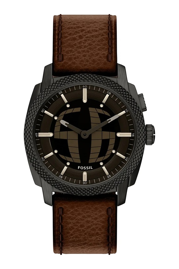 Fossil ceas pentru bărbați Machine Big Tic maro FS6165