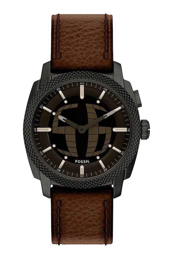 Fossil ceas pentru bărbați Machine Big Tic maro FS6165