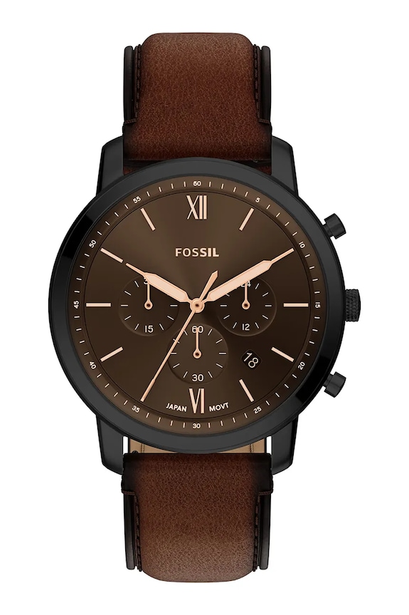 Fossil ceas pentru bărbați maro FS6163